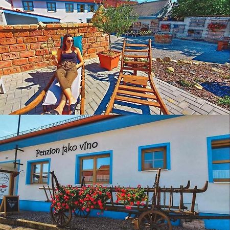 Penzion jako víno Bulhary Exterior foto